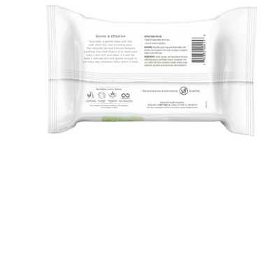 BABY WIPES SENSITIVE WITH ALOE & VITAMIN E
